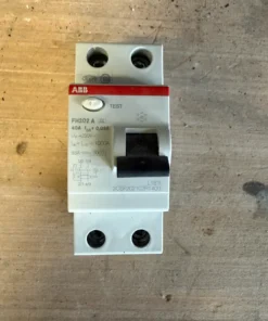 ABB FH202 A Ρελές Διαρροής Διπολικός (RCCB) 2P 40A / 30mA