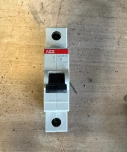 ABB SH 201T C6 Αυτόματη Ασφάλεια Μονοπολική (1P) 6A / 3kA