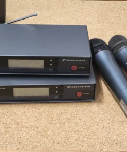 Σετ Ασύρματων Μικροφώνων Sennheiser ew 100 G1 (Δύο Μικρόφωνα & Δύο Δέκτες)