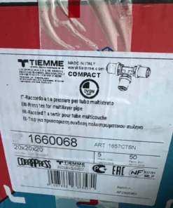 Ταφ για Πρεσαριστή Σύνδεση Πολυστρωματικού Σωλήνα Ø 20 x 20 x 20 (1660068)