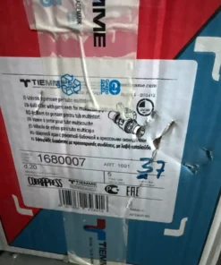 TIEMME CobraPress Σφαιρικός Διακόπτης Πρεσαριστός Φ20