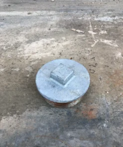Γαλβανιζέ Πώμα με Τετράγωνη Κεφαλή